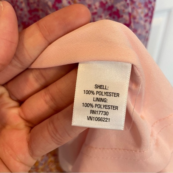 Liz Lange Maternity for Target Pink and Orange Mini Dress - Picture 6 of 9